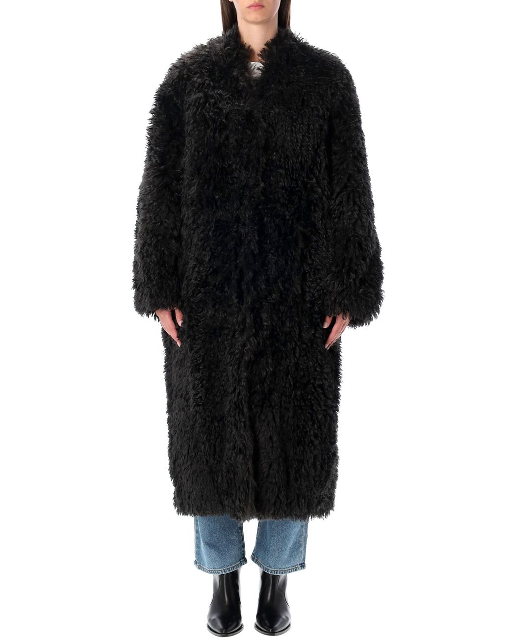 Stand Studio Black Carolina Coat