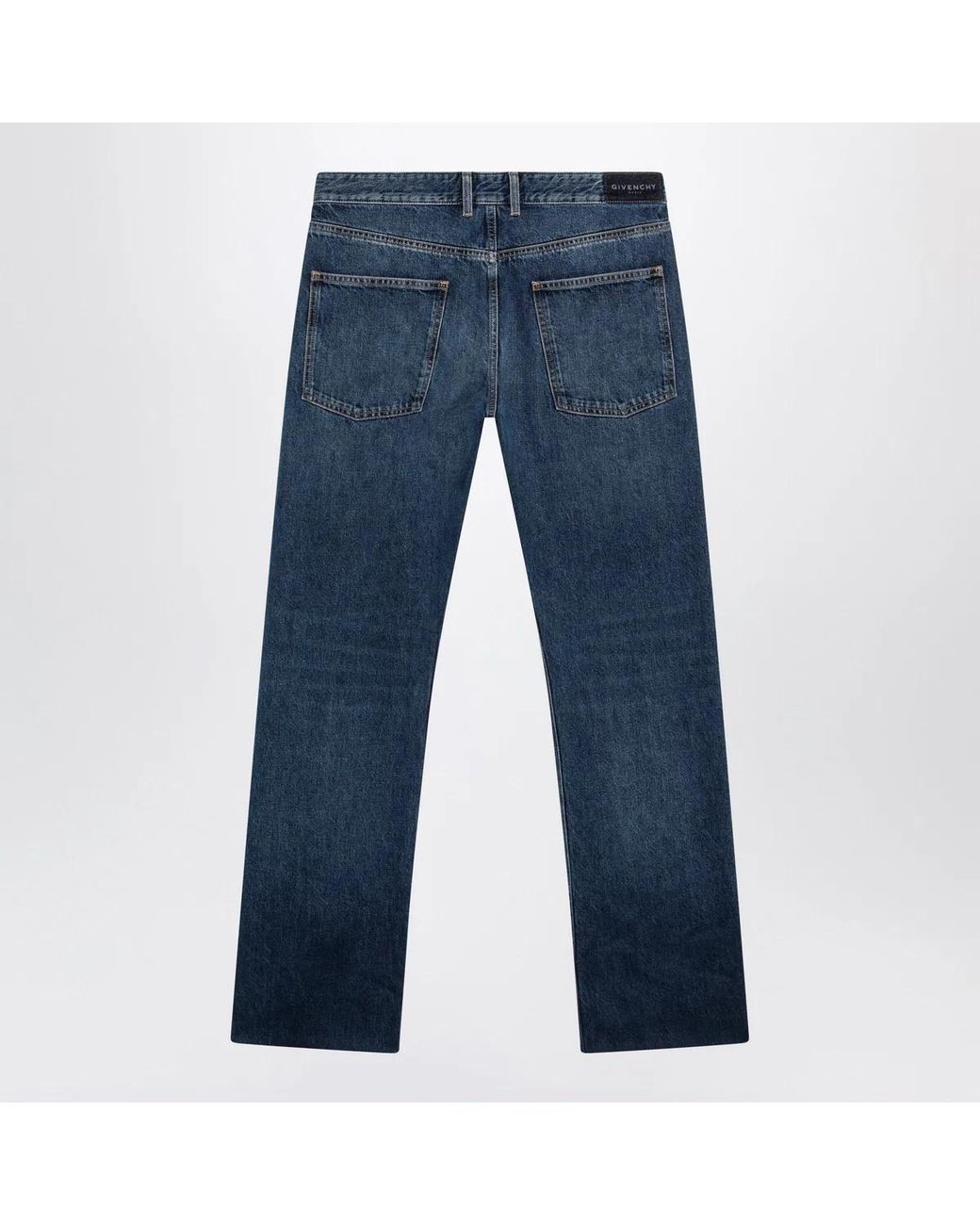 Givenchy Blue Washed Denim Jeans for men