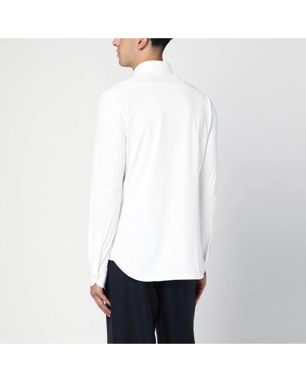 Xacus White Active Tailor Fit Shirt for men