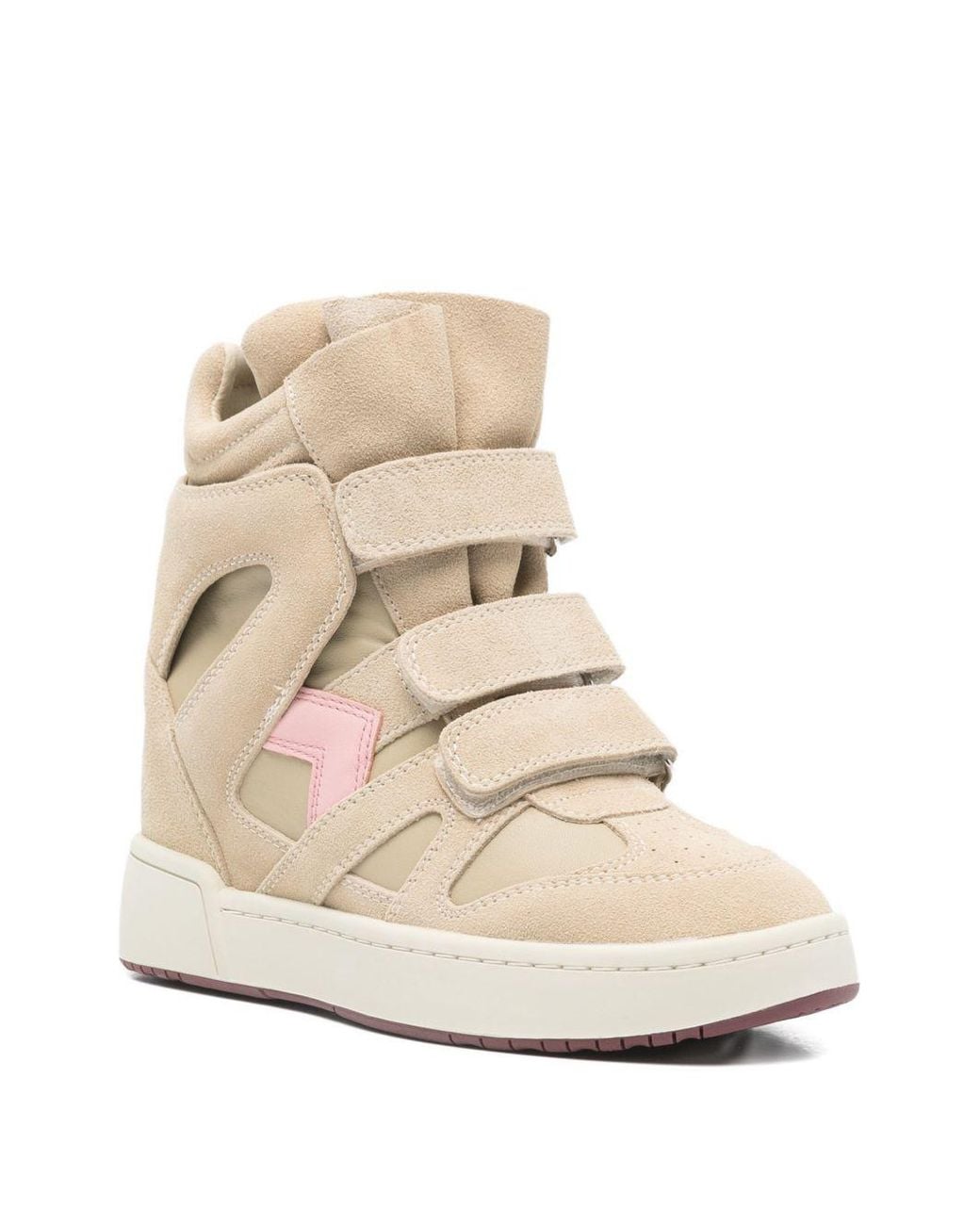 Isabel Marant Natural Im3 Wedge Sneakers