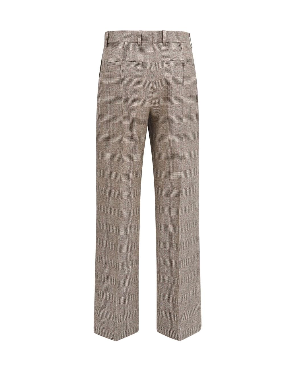 Burberry Gray Tailored Linen And Wool-Blend Pants