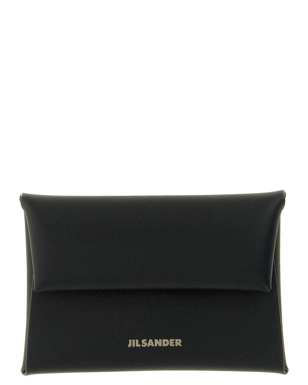 Jil Sander Black 'Folded' Purse for men