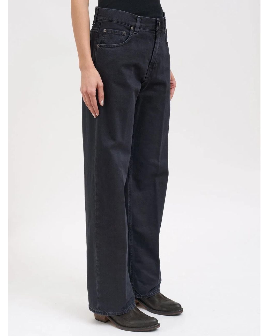 Haikure Black Bonnie Bull Trousers 44