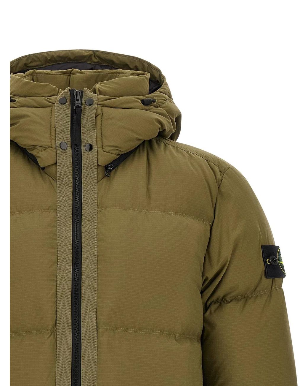 Stone Island Green '4100013' Down Jacket for men