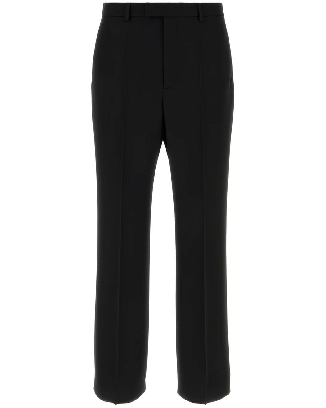 Valentino Black Virgin Wool Pants for men