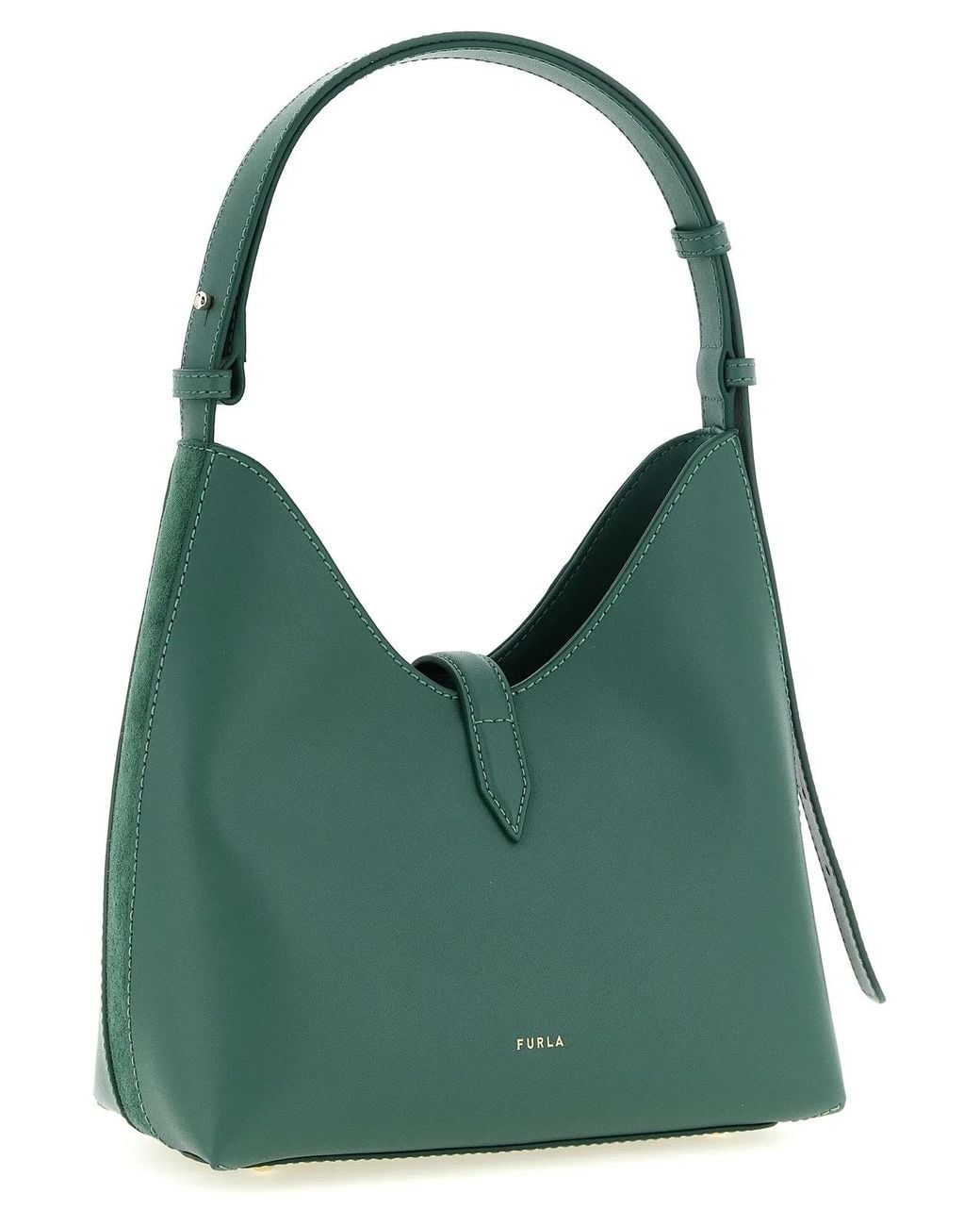 Furla Green Goccia S' Shoulder Bag