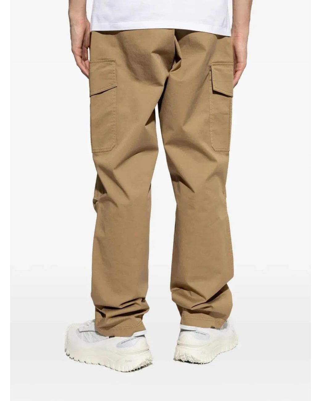 Moncler Natural Wide Trousers for men