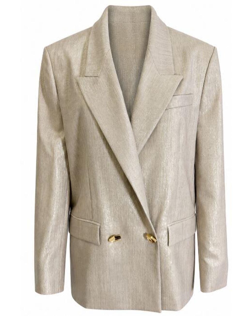 Pinko Natural Polyester Viscose Jacket