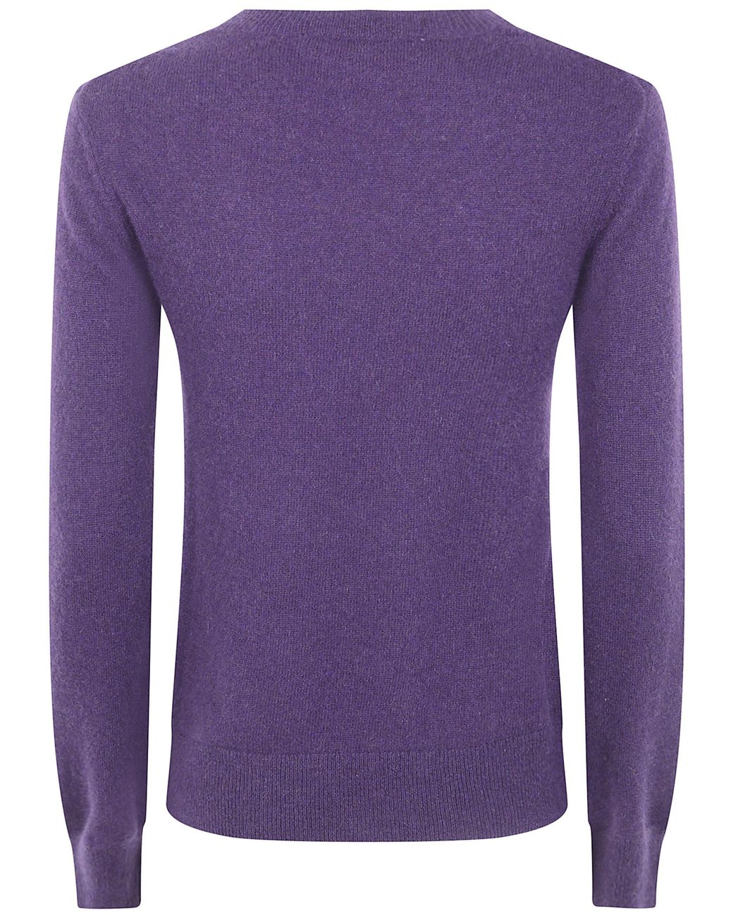 ABSOLUT CASHMERE Purple "Catelina" Round Neck Sweater