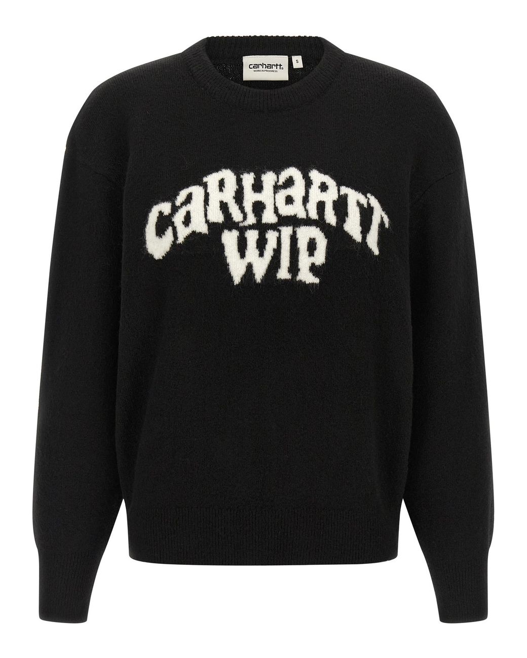 Carhartt Black Logo Intarsia Sweater