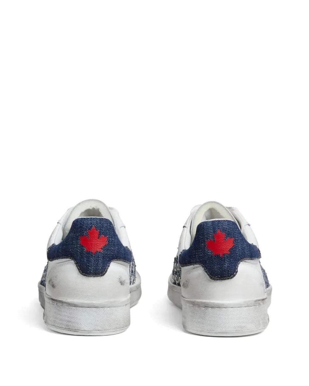DSquared² White Boxer Sneakers for men