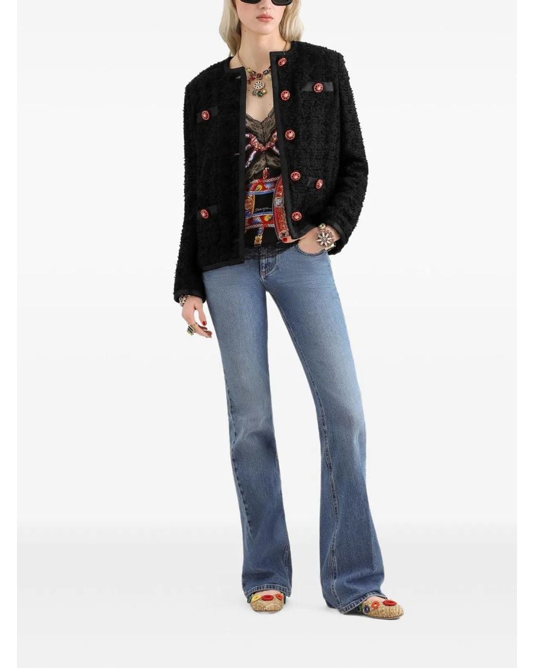 Dolce & Gabbana Blue Denim Cotton Jeans