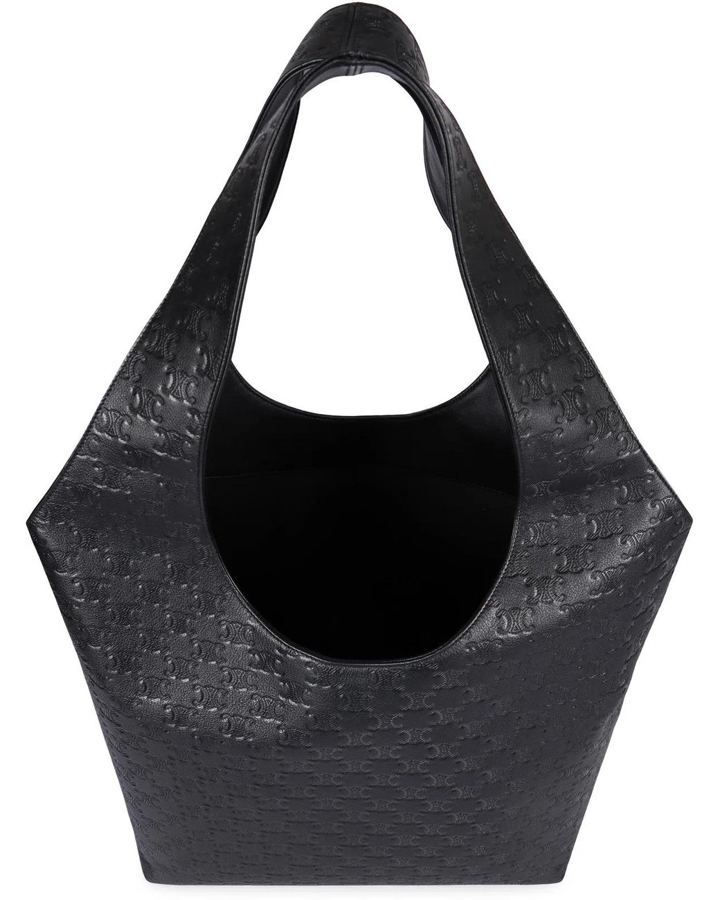 Céline Black Leather Shopping Bag for men