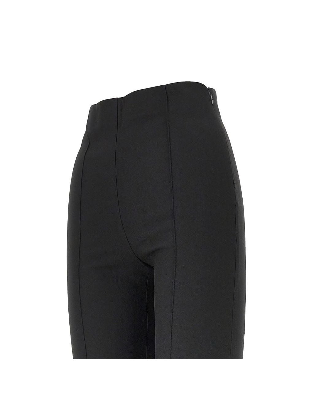 Pinko Black Bistretch Fabric Skinny Pants