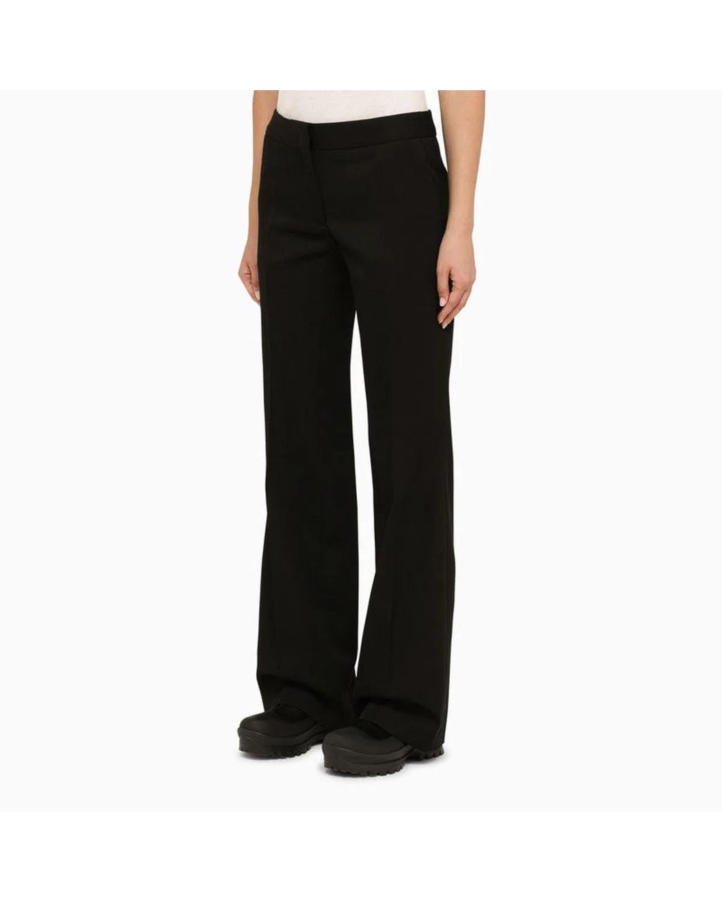 Jil Sander Black Slim Tailored Pant