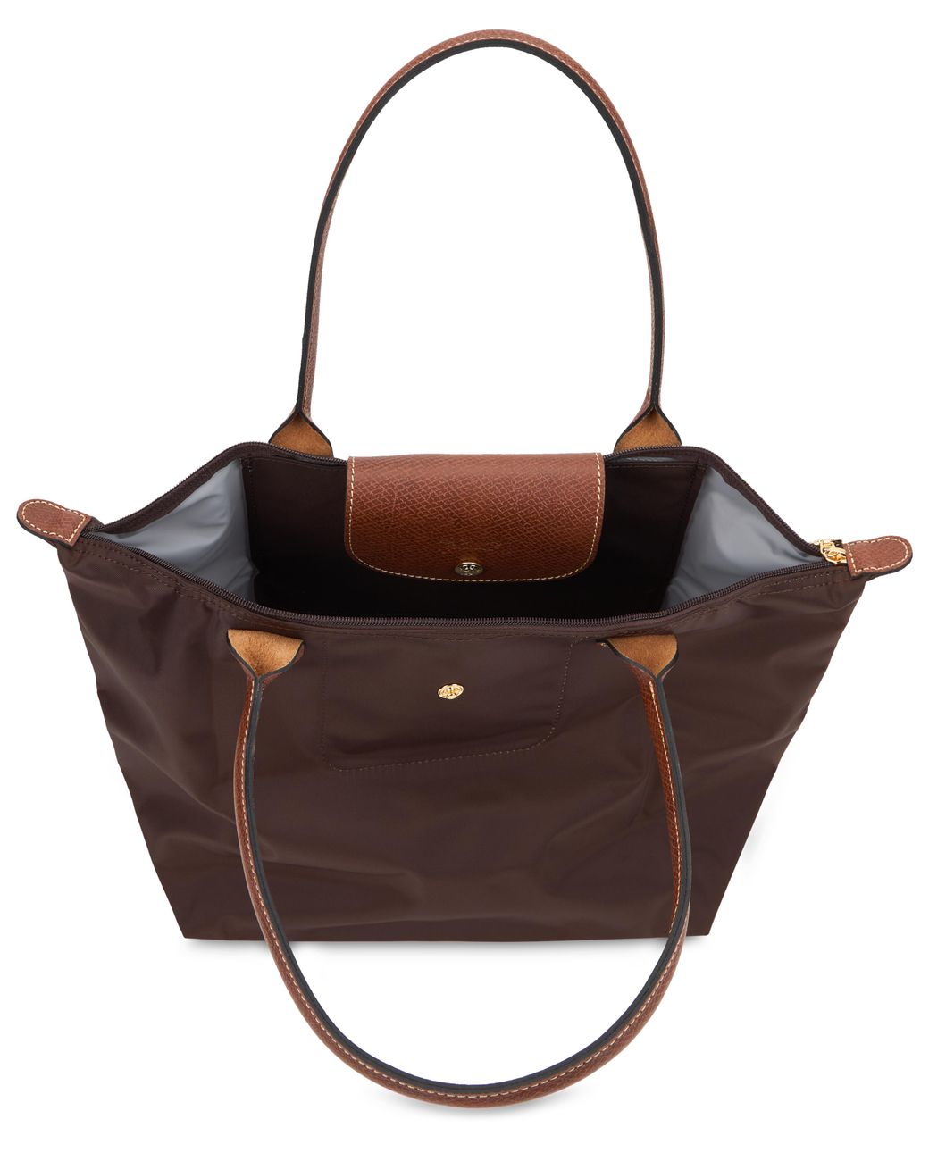 Longchamp Brown Le Pliage Original Shoulder Bag