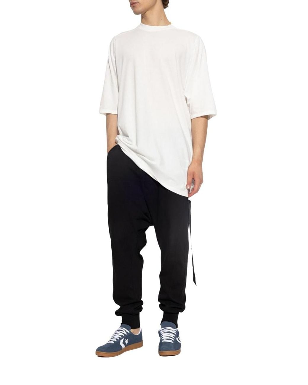 Rick Owens White "Jumbo Sst" T-Shirt for men
