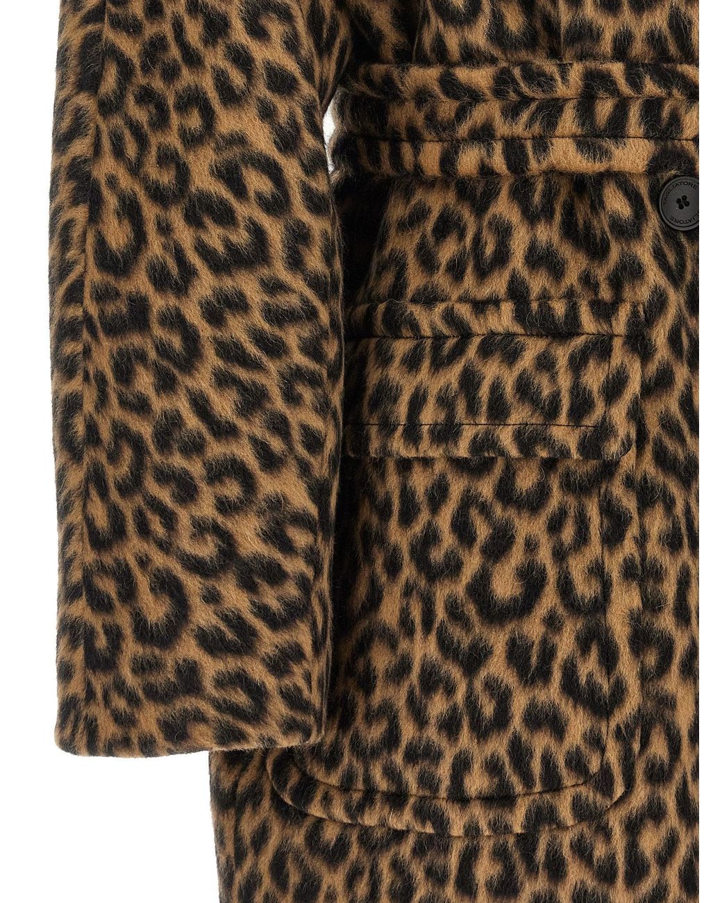 Tagliatore Brown Belted Coats