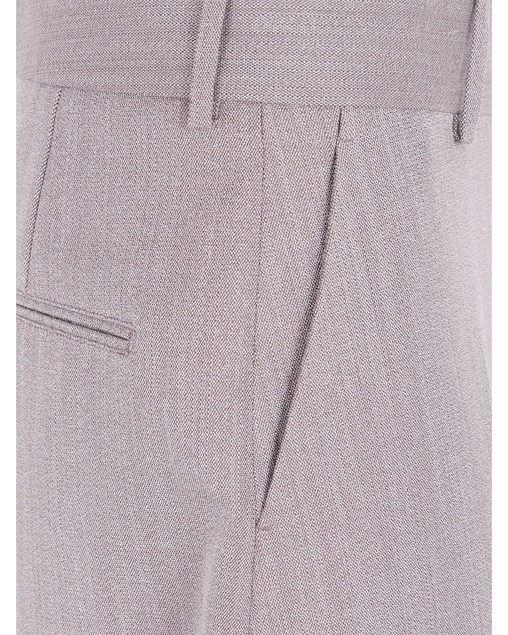 Studio Nicholson Gray Full Length Curved Leg Pant for men