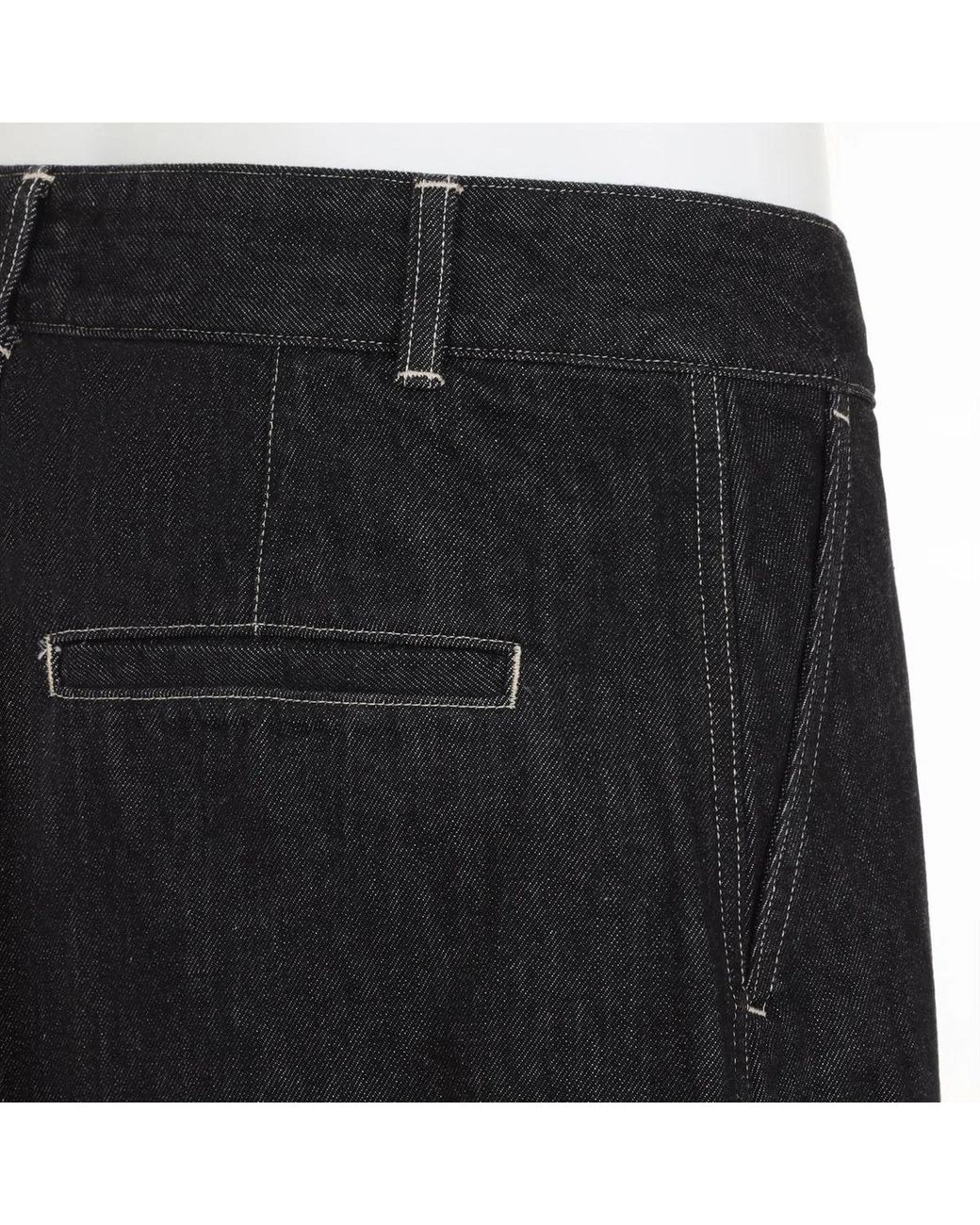 Studio Nicholson Blue Weft Minard Curved Leg Jeans for men