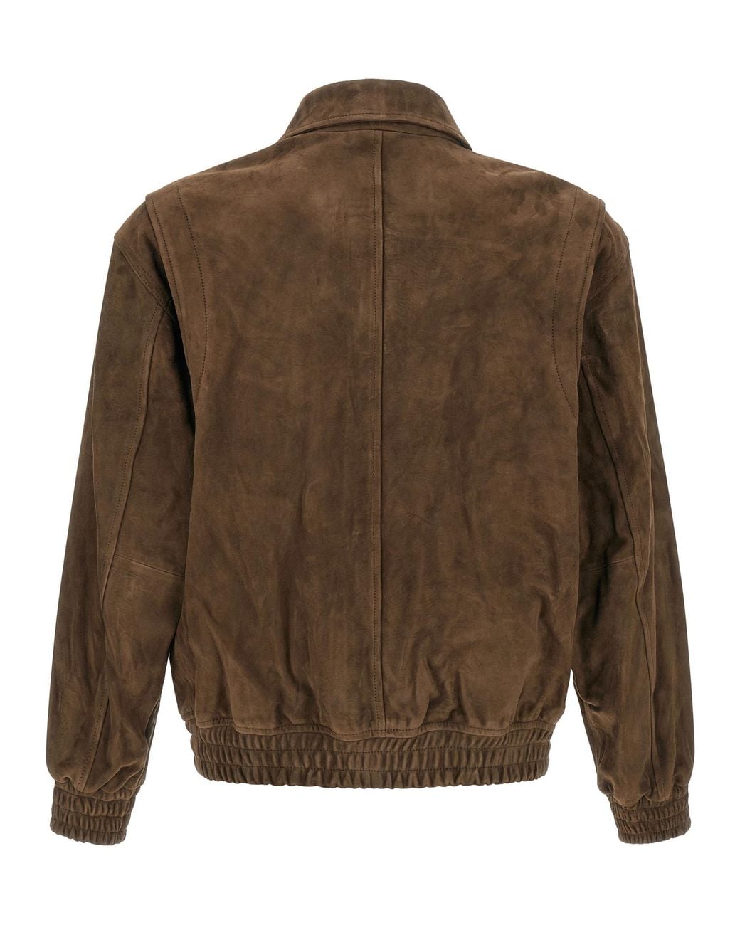 DUNST Brown Suede Blouson for men