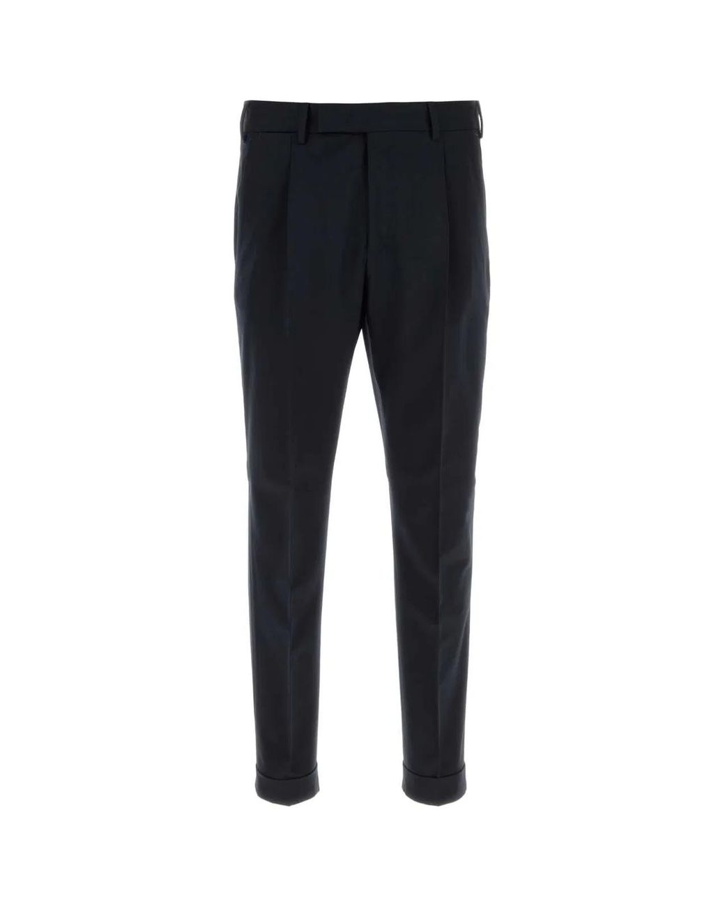 PT Torino Black Pantalone 1 Pinces for men