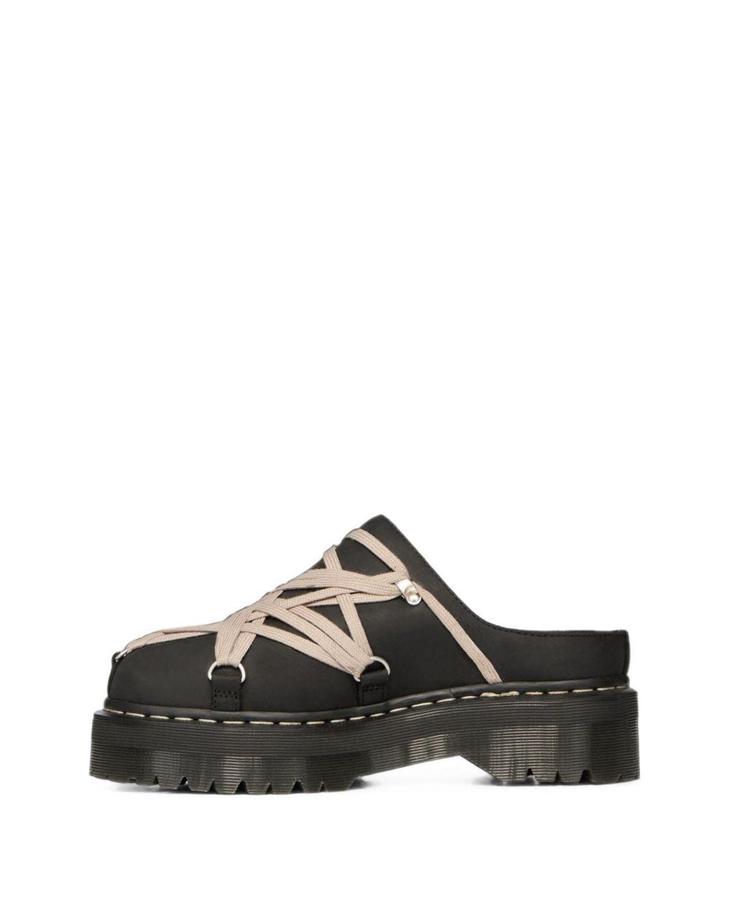 Dr. Martens Black Rick Owens X Dr Martens Quad Leather Boots