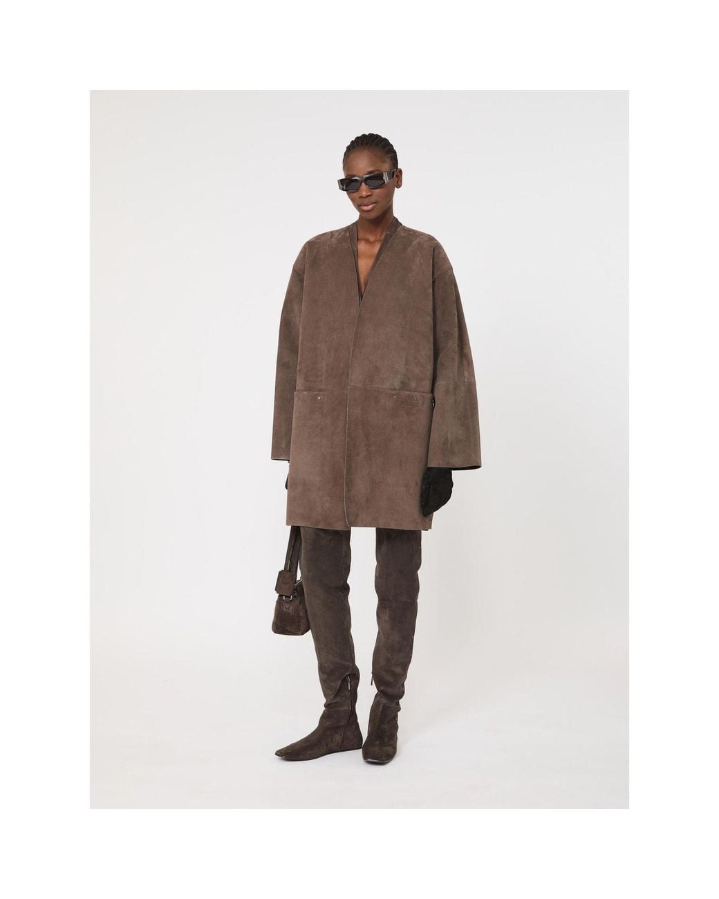 Max Mara Brown Mxsacinoso Skirt