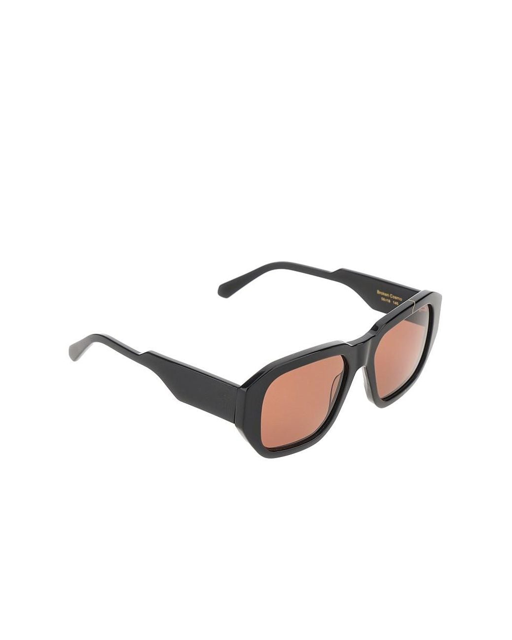 FACE HIDE Brown Broken Cosmo Sunglasses for men