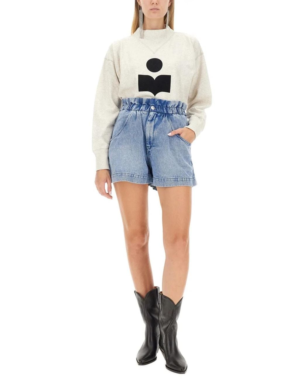 Isabel Marant White Isabel Marant Etoile Moby Sweatshirt