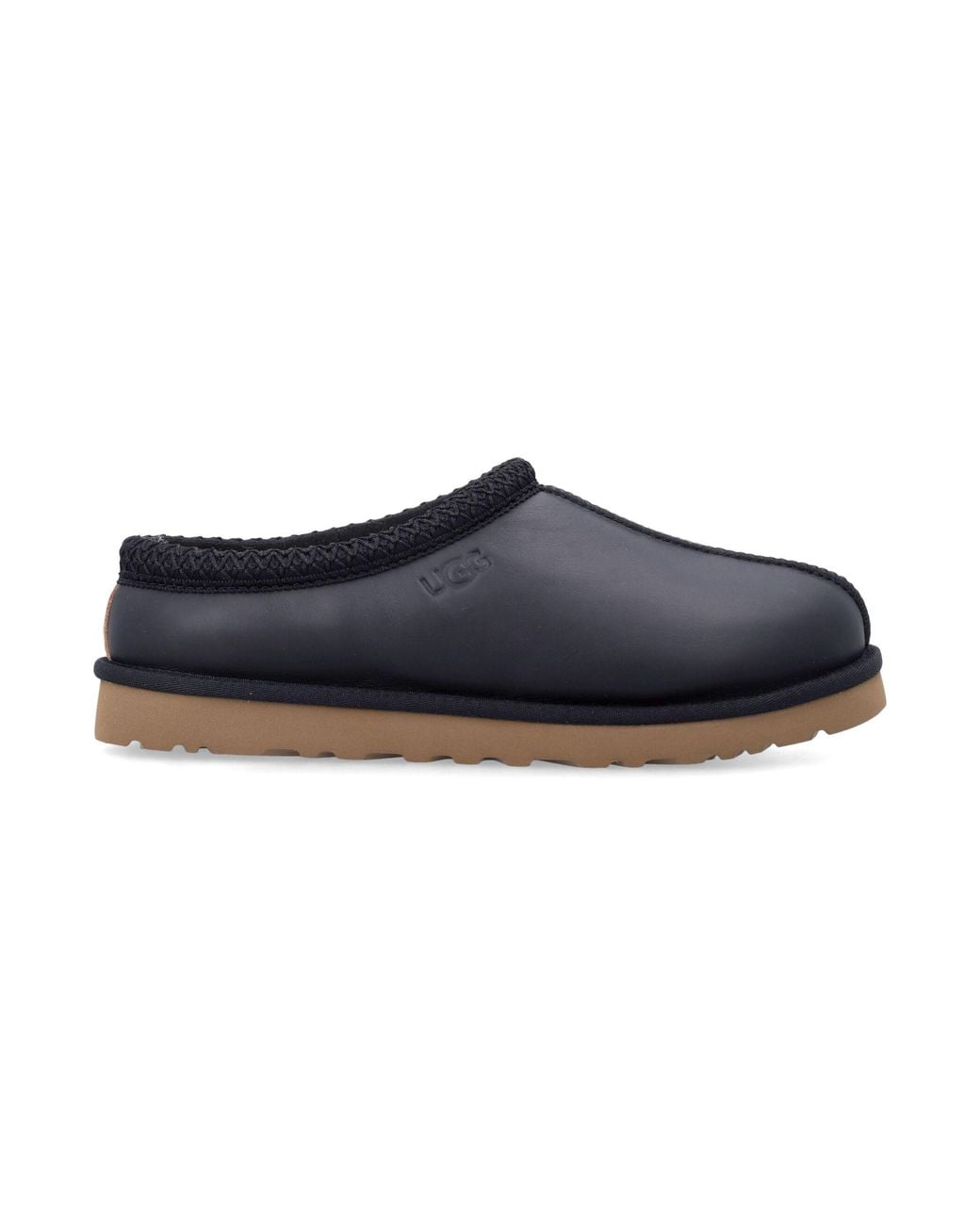 Ugg Blue Tasman Contrast Leather Slippers for men