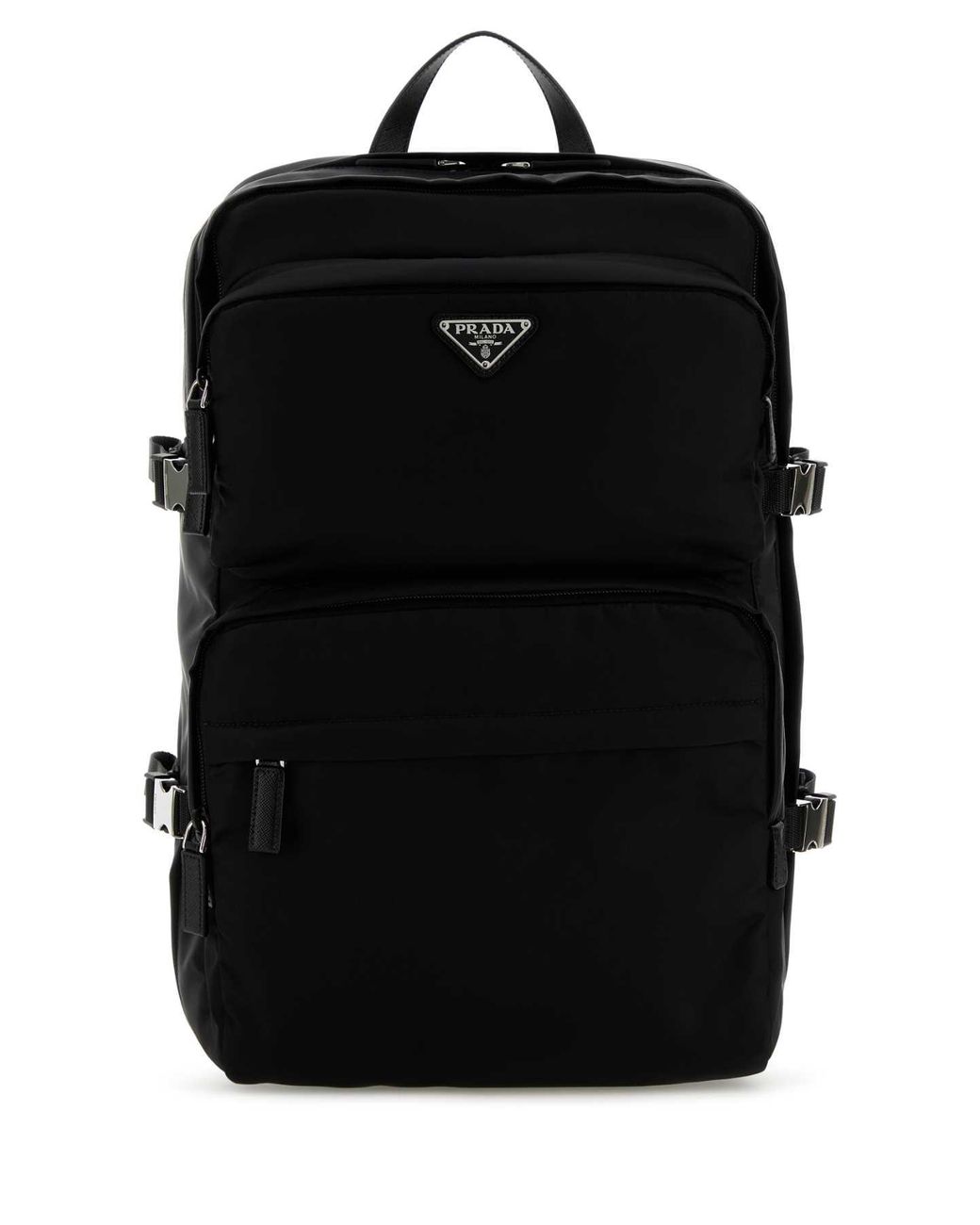 Prada Black Re-Nylon Backpack for men