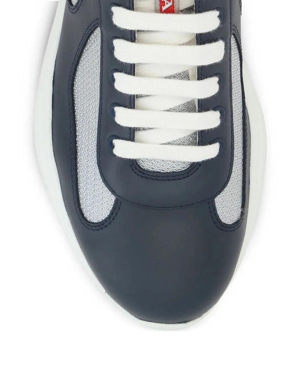 Prada White Low Top Sneaker for men