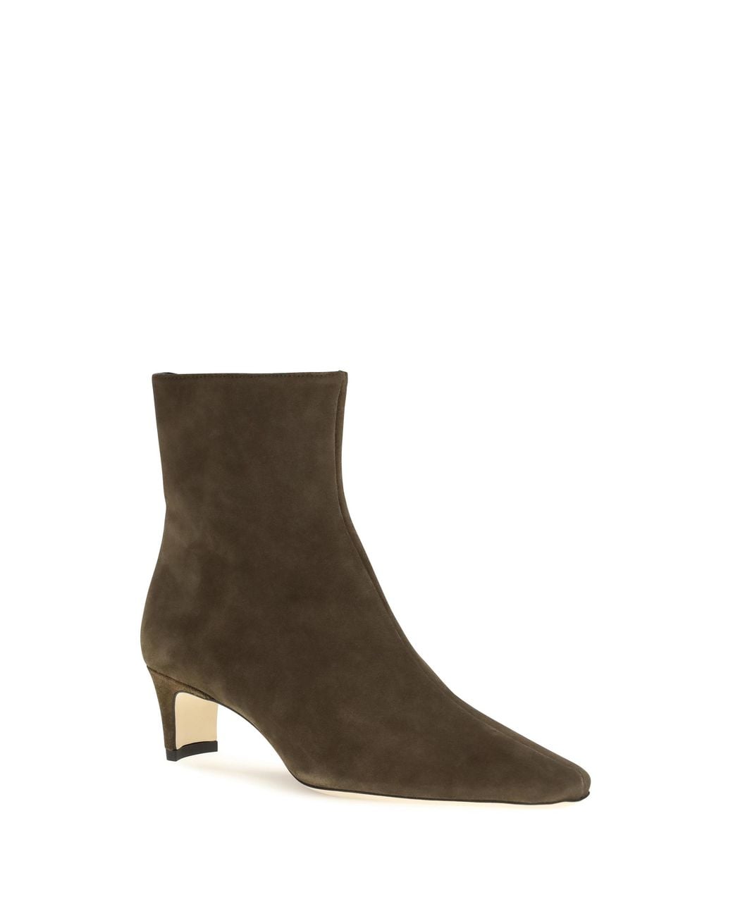 Staud Brown Wally Ankle Boots
