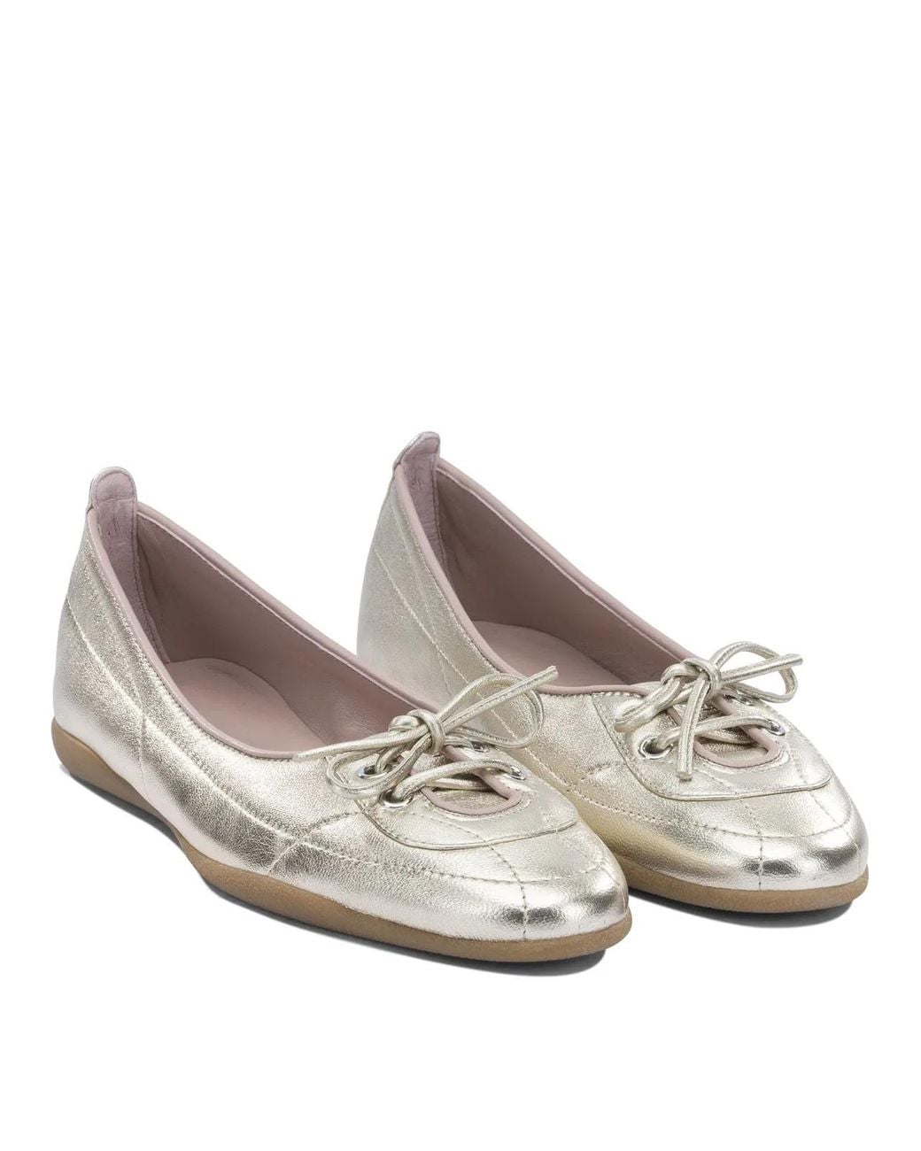 Halmanera Metallic Ballerinas