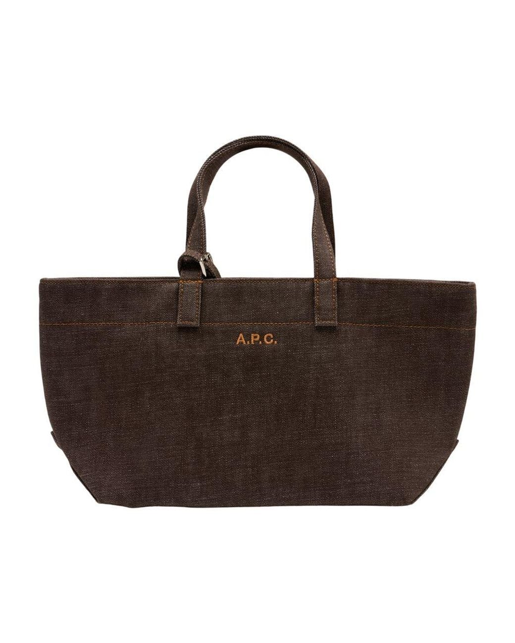 A.P.C. Brown Le Drummer Toile Small