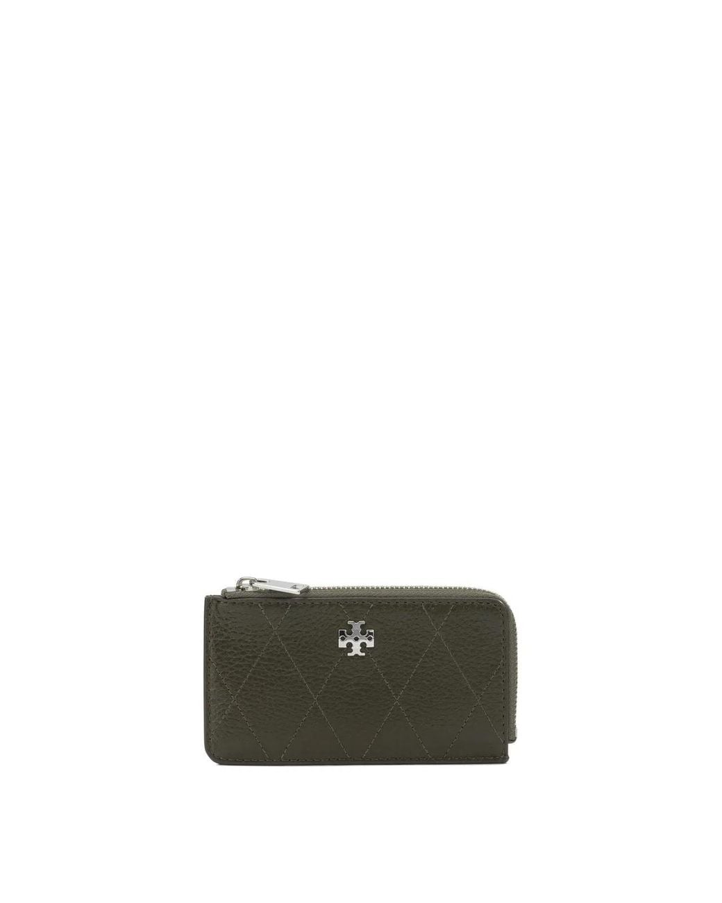Tory Burch Green Wallets & Card Holders