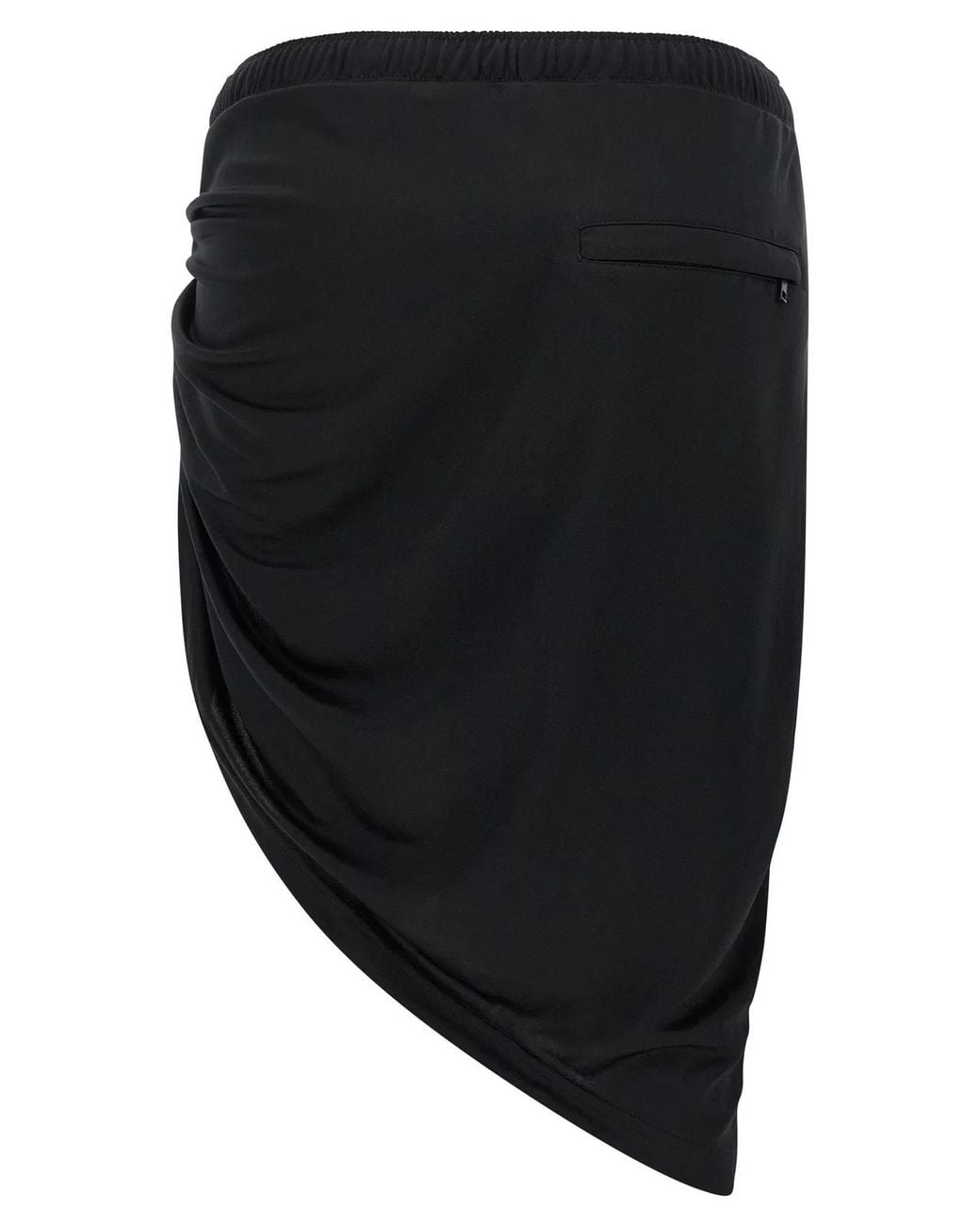 Courreges Black 'Twist Sport' Skirt
