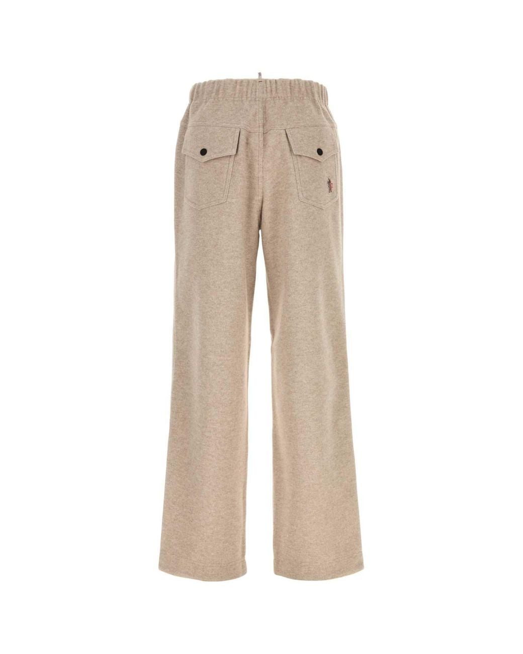 Moncler Natural Sand Flannel Pants