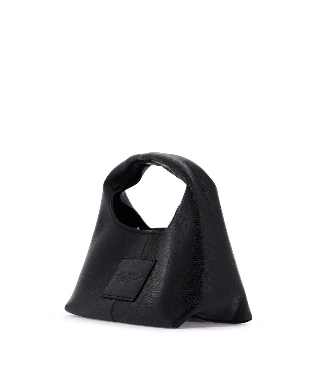 Marc Jacobs Black The Sack Mini Leather Hobo Bag