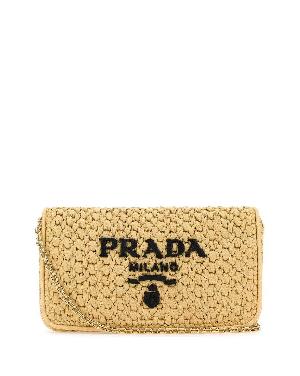 Prada Metallic Shoulder Bags