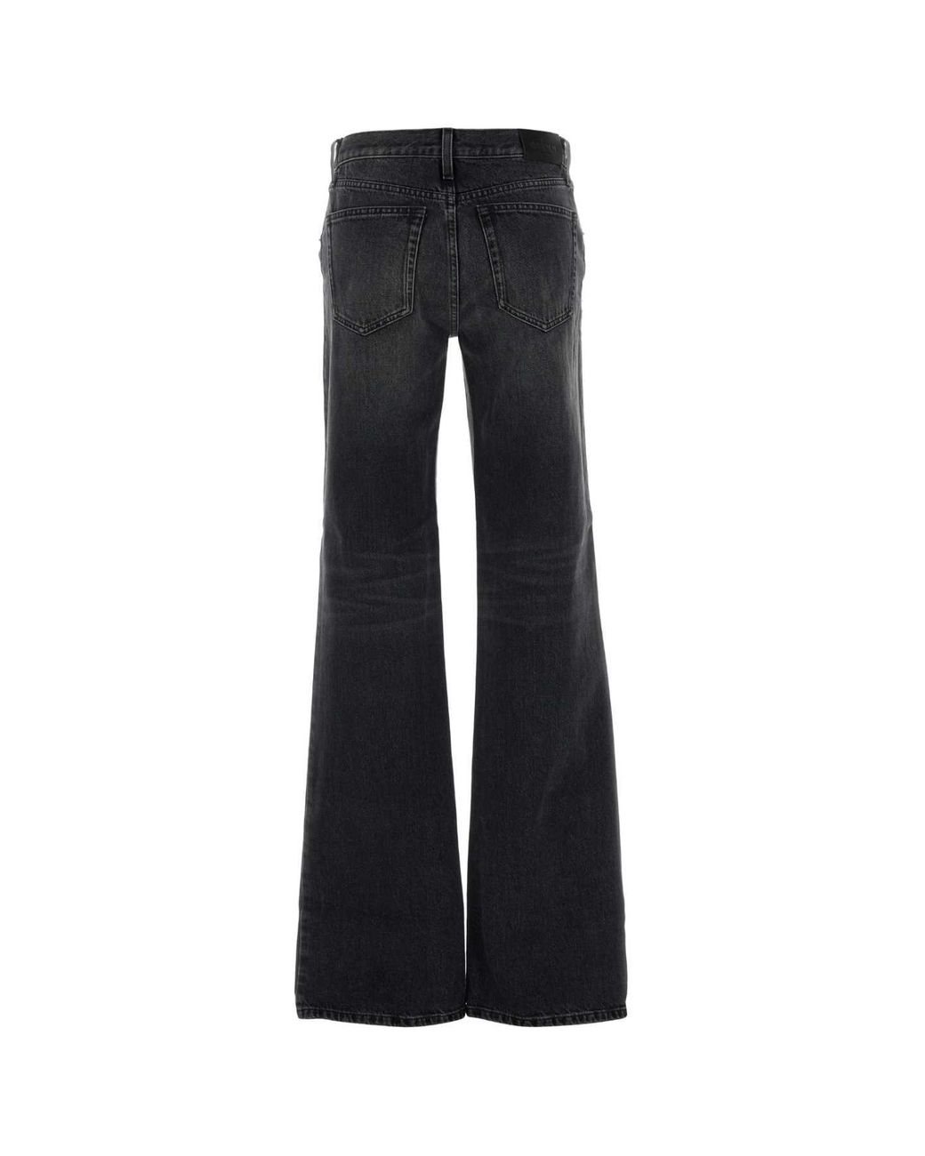Gucci Black Bootcut Low Rise Jeans