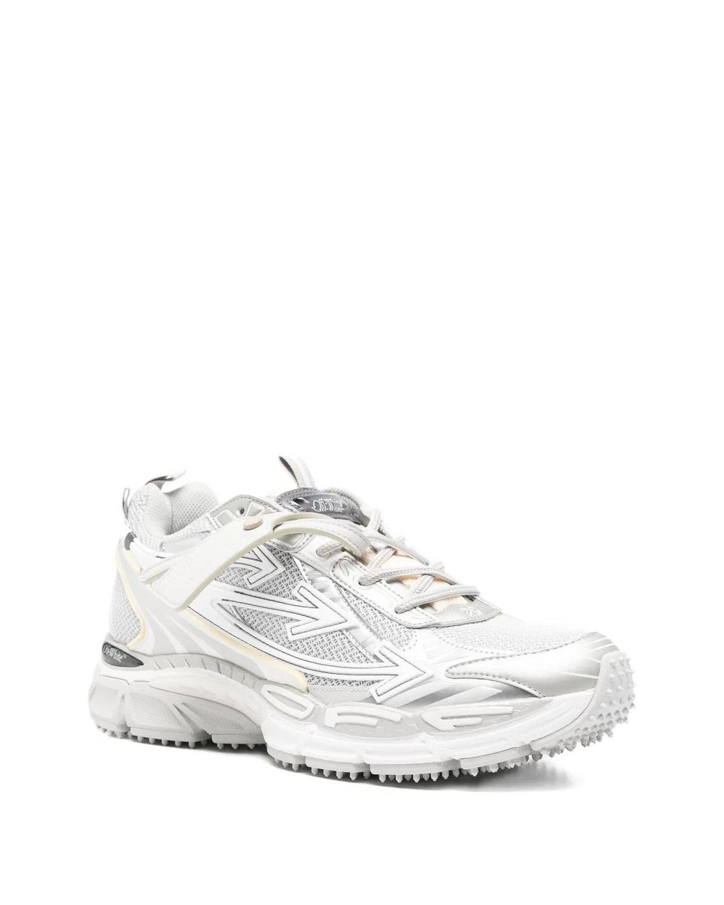 Off-White c/o Virgil Abloh White Arrows-Patch Panelled Sneakers for men
