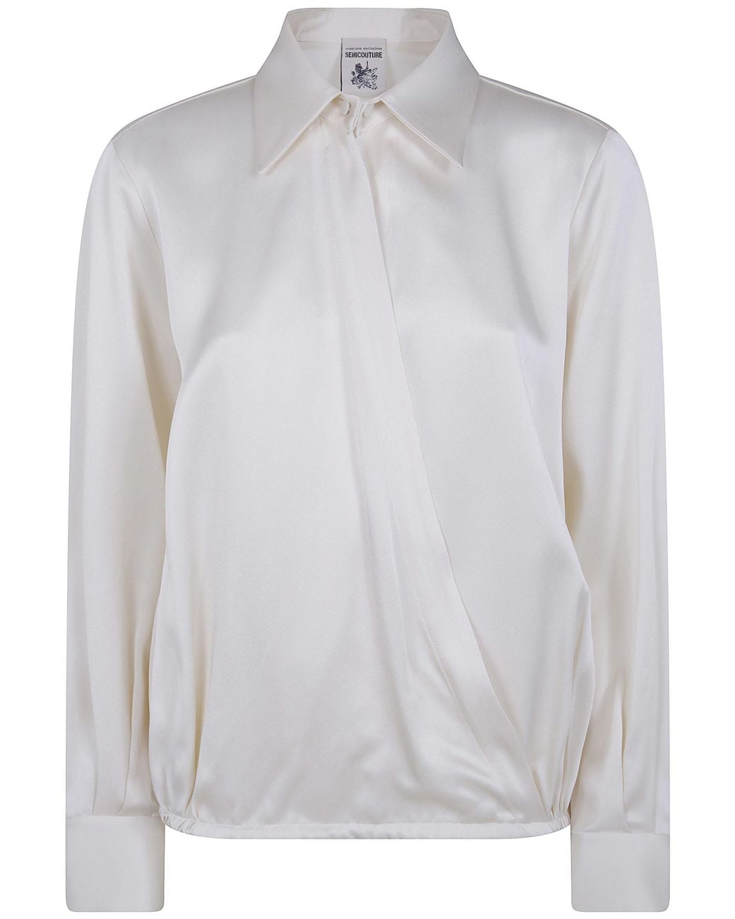 Semicouture White "Blusa Armanda" Shirt