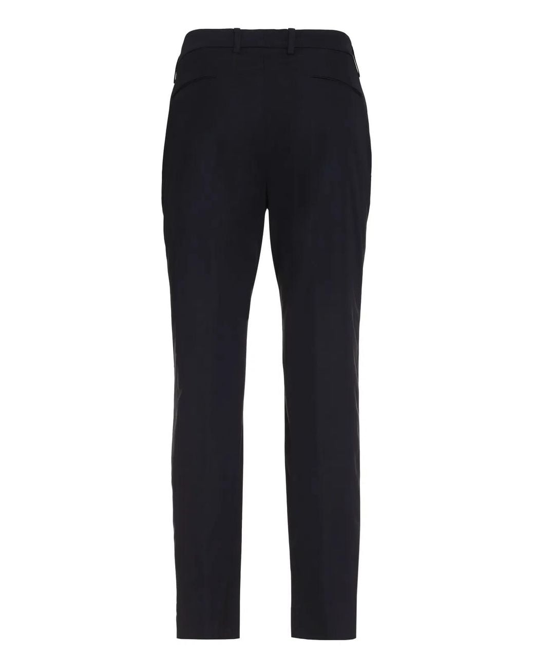 PT01 Blue Viscose Trousers