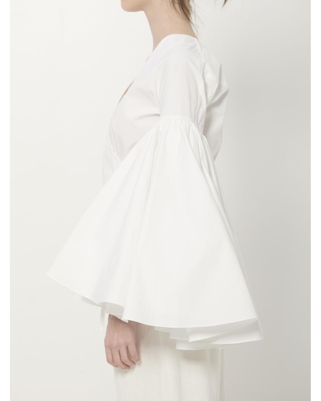Jacquemus White Paysan Wrap Top