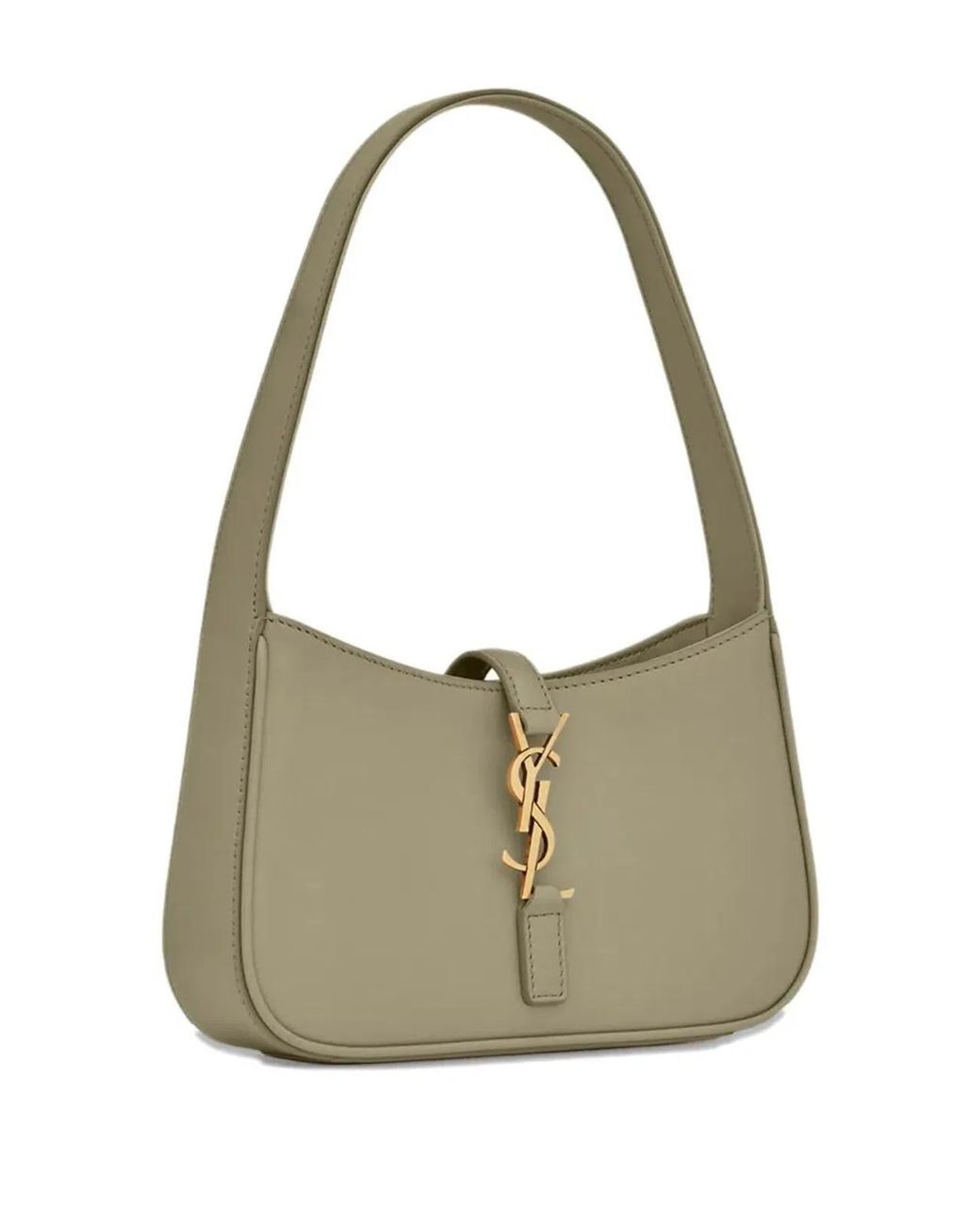 Saint Laurent Metallic Le 5 À 7 Mini Hobo Bag