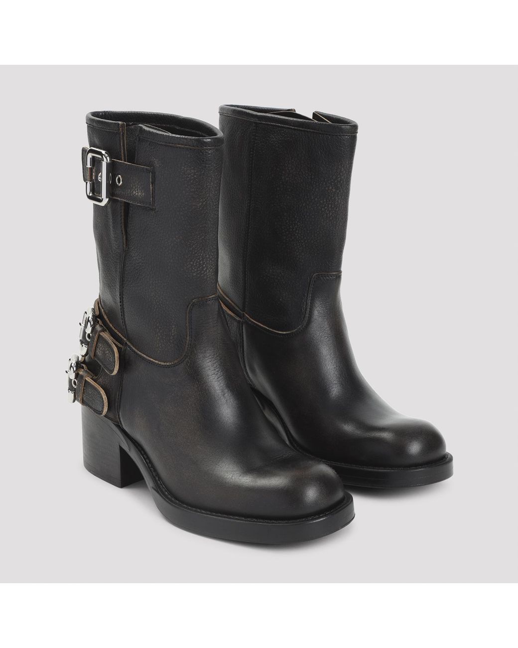 Chloé Black Dakota Ankle Boots