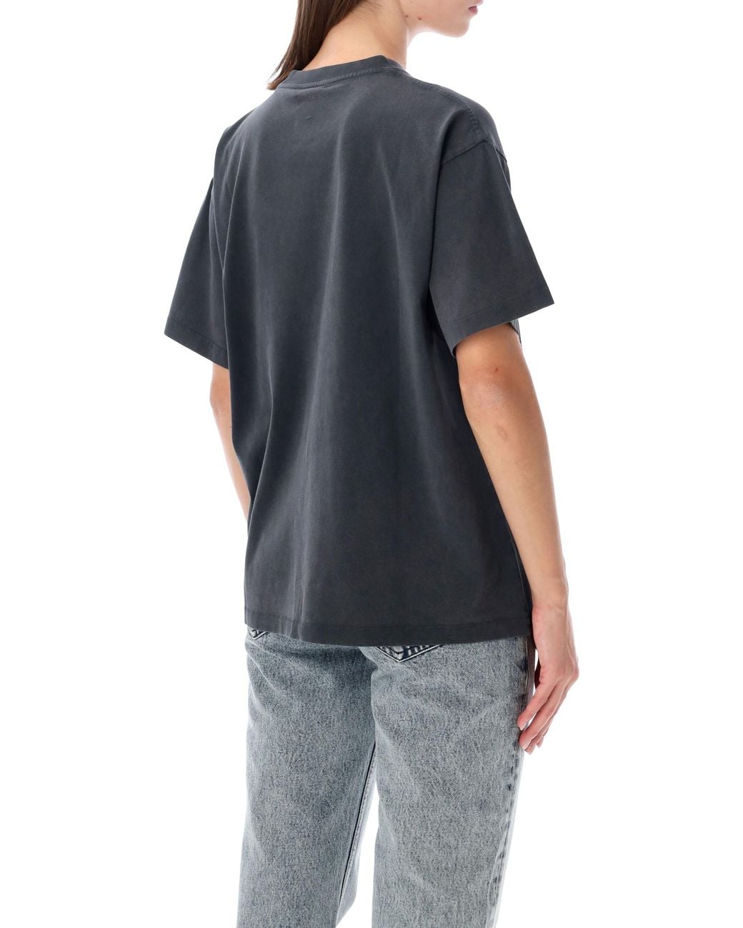 Anine Bing Blue Cade Tee Tiger Muse
