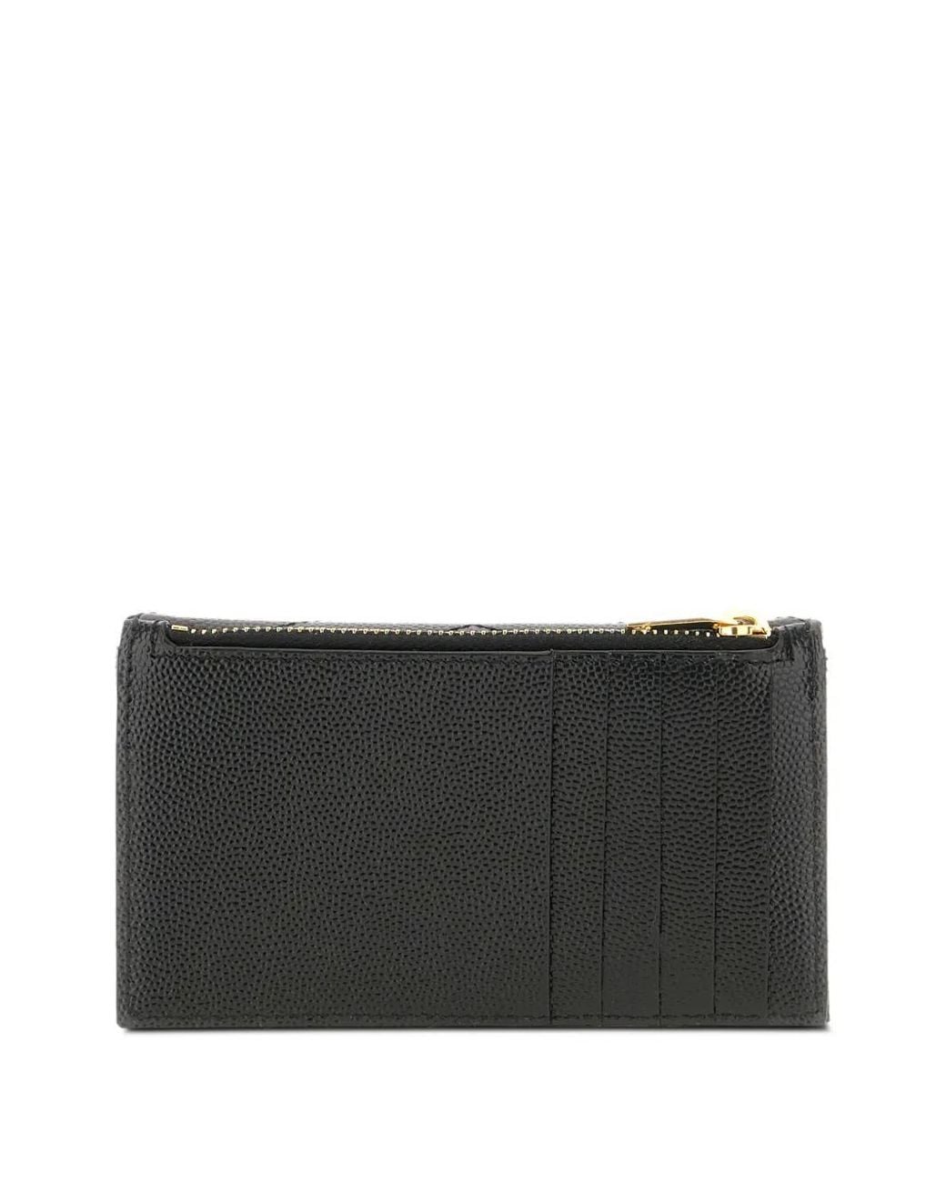 Saint Laurent Black Portacarte Cassandre